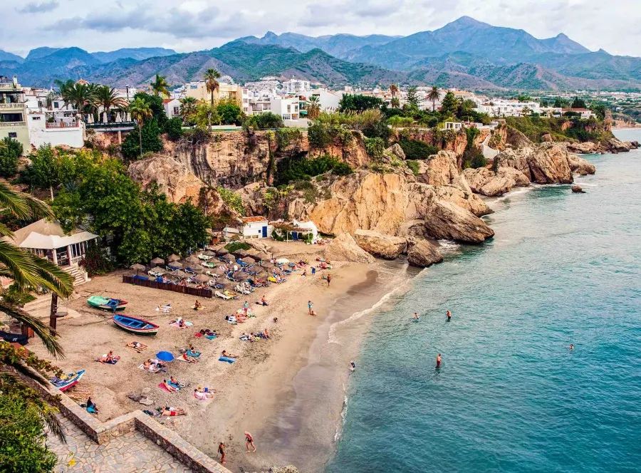 Malaga coast